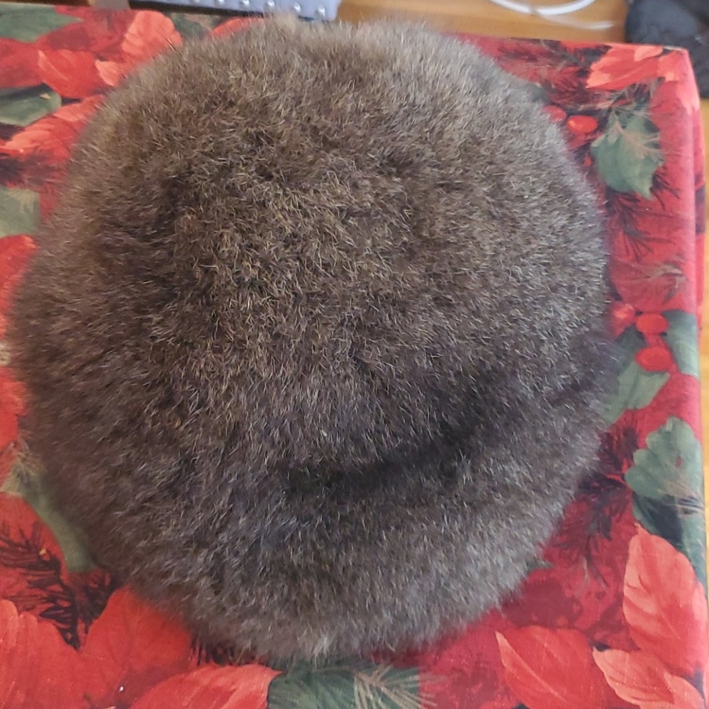 Saks Faux fur hat